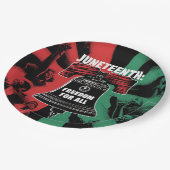 Juneteenth is Freedom for All Liberty Bell Papieren Bordje (Gekanteld)