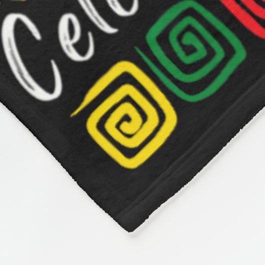 Juneteenth is mijn onafhankelijkheidsdag die ik ge fleece deken (Hoek)