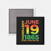 Juneteenth is mijn Onafhankelijkheidsdag Free ISH  Magneet (Voorkant / Achterkant)