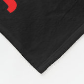 Juneteenth is mijn onafhankelijkheidsdag gratis zw fleece deken (Hoek)