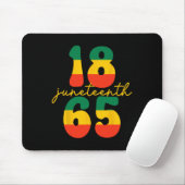 Juneteenth is mijn Onafhankelijkheidsdag Kind Blac Muismat (Met muis)