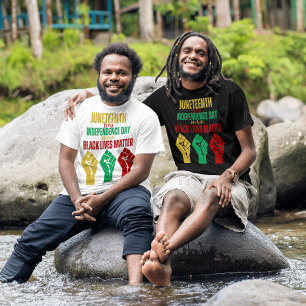 Juneteenth is mijn Onafhankelijkheidsdag T-shirt
