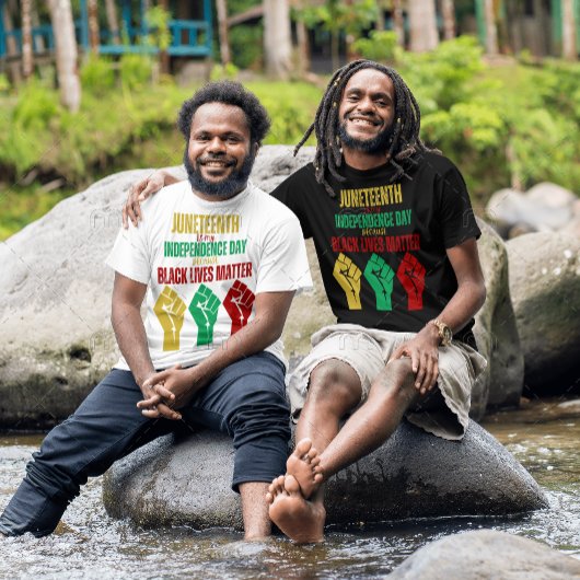 Juneteenth is mijn Onafhankelijkheidsdag T-shirt