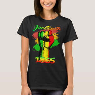 Juneteenth Is My Independence Day Black Women Blac T-shirt