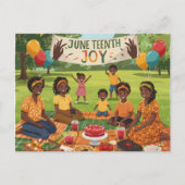 Juneteenth Joy Briefkaart (Voorkant)