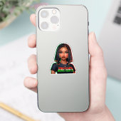 Juneteenth Joy Sticker (Telefoon)