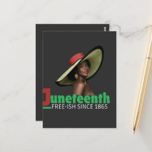 Juneteenth June 19, 1865 - Historical Commemoratio Briefkaart