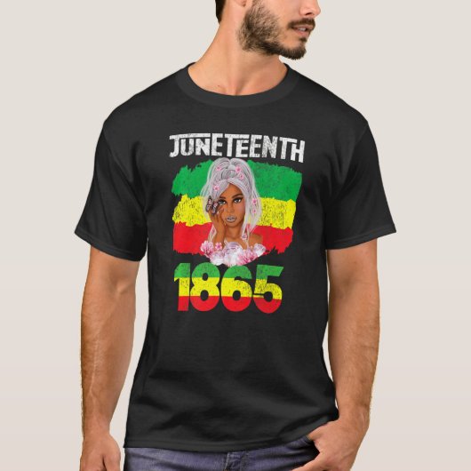 Juneteenth June 19th 1865 Juneteenth Freedom Day T-shirt (Voorkant)