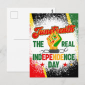 Juneteenth Juni 19 1865 zwarte koninginnen melanin Briefkaart (Voorkant / Achterkant)