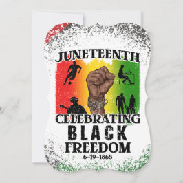 Juneteenth Juni 19 1865 zwarte koninginnen melanin Kaart