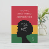 Juneteenth Kaart (Staand voorkant)