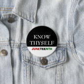 Juneteenth KEN JEZELF Ronde Button 7,6 Cm (In situ)