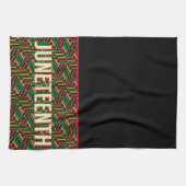 Juneteenth keukenhanddoek (Horizontaal)