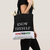 JUNETEENTH Know Thyself Tote Bag (Dichtbij)