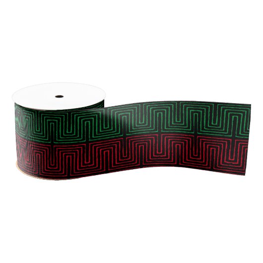 Juneteenth Kwanzaa Black Holiday Grosgrain Lint (Spoel)