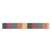 Juneteenth Kwanzaa Black Holiday Grosgrain Lint (Voorkant)