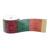 Juneteenth Kwanzaa Black Holiday Grosgrain Lint (Spoel)