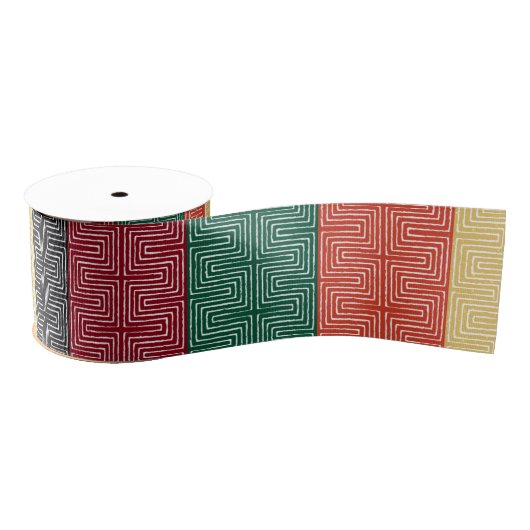 Juneteenth Kwanzaa Black Holiday Grosgrain Lint (Spoel)