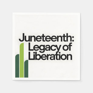 Juneteenth Legacy of Liberation Modern Graphic Servet