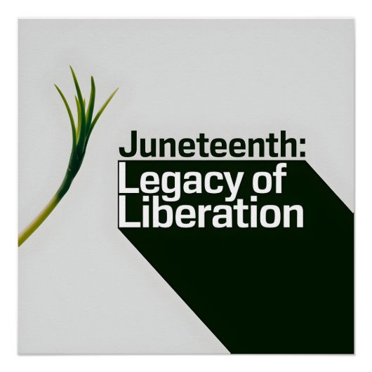 Juneteenth Legacy of Liberation Perfect Poster (Voorkant)