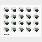 Juneteenth Legacy of Liberation Ronde Sticker (Vel)