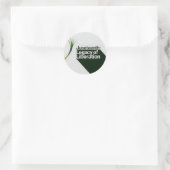 Juneteenth Legacy of Liberation Ronde Sticker (Tas)