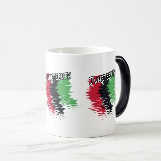 Juneteenth Magische Mok (Voorkant rechts)