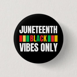 Juneteenth Melanin Mannen Vrouwen Kinder Ronde Button 3,2 Cm