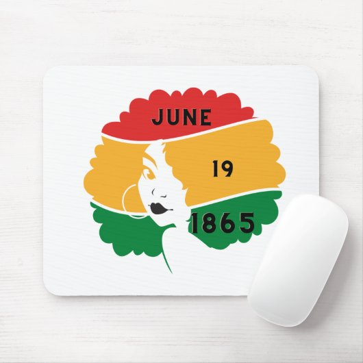 Juneteenth Mousepad Muismat (Met muis)
