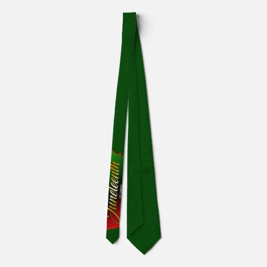 Juneteenth Neck Tie Stropdas (Achterkant)