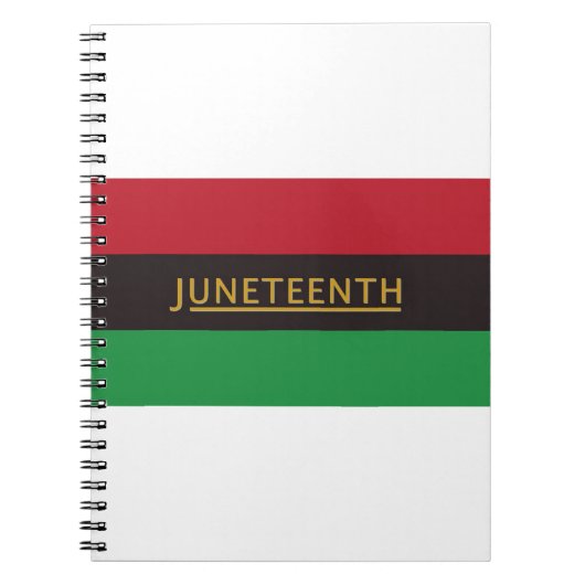 juneteenth notitieboek (Voorkant)