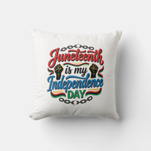Juneteenth Onafhankelijkheidsdag Vintage Shirt Ont Kussen