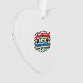 Juneteenth Onafhankelijkheidsdag Vintage Shirt Ont Ornament (voorkant)