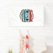 Juneteenth Onafhankelijkheidsdag Vintage Shirt Ont Spandoek (Insitu)