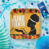 Juneteenth Paper Bord (Feest)