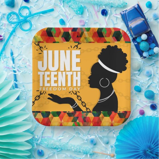Juneteenth Paper Bord (Feest)