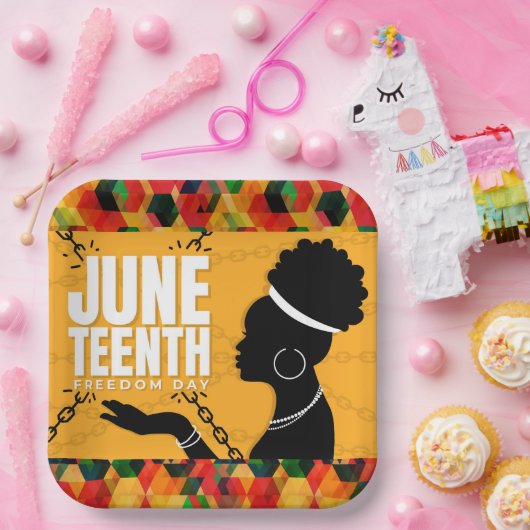 Juneteenth Paper Bord (Feest)