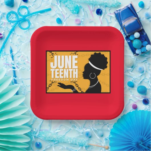 Juneteenth Paper Bord (Feest)