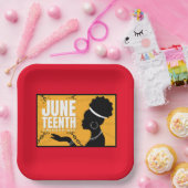 Juneteenth Paper Bord (Feest)