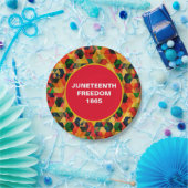 Juneteenth Paper Borden Papieren Bordje (Feest)