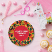 Juneteenth Paper Borden Papieren Bordje (Feest)