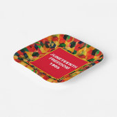 Juneteenth Paper Borden Papieren Bordje (Gebogen)