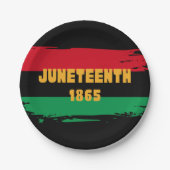 Juneteenth Papieren Bordje (Voorkant)