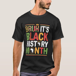 Juneteenth Party voor Pan-Afrikaanse Decor Afro Am T-shirt