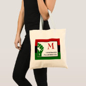 JUNETEENTH | Power Fist | MONOGRAM Tote Bag (Voorkant (product))