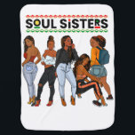 Juneteenth Queen Soul Sisters Black Mam Inbakerdoek<br><div class="desc">Juneteenth Queen Soul Sisters Black Mam</div>