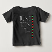 Juneteenth Red Black Green Freedom (Voorkant)
