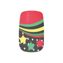 Juneteenth Red Green Yellow Terug