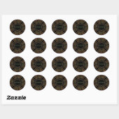 Juneteenth Ronde Sticker (Vel)