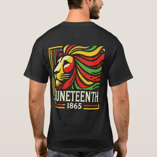 Juneteenth-ROP zwart Shirt (Achterkant)